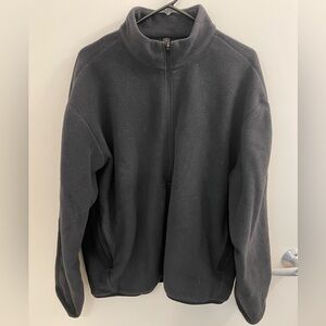 Lululemon Oversized-Fit Fleece Half Zip (Black)